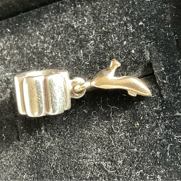 Pandora two tone dangling shoe charm - Picture 3 of 7